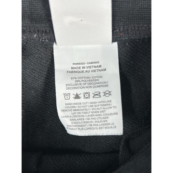 Nike Women's Activewear Black Animal Print Jogger Pants Cuffed Size S Sweatpants - Picture 9 of 9